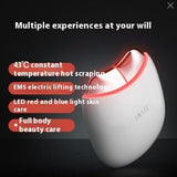 Shaping Instrument EMS Warm LED Red Light Skin Beauty Face Inductive Therapeutical Instrument