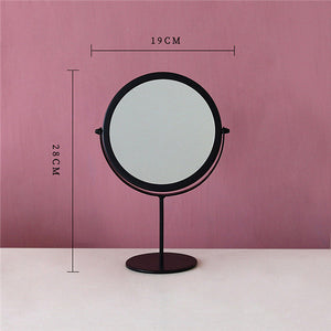 Metal single face mirror