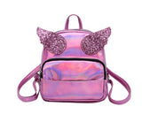 Fashion Cute Laser Sequins Backpacks with Sequins Angle Wings