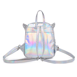 Fashion Cute Laser Sequins Backpacks with Sequins Angle Wings