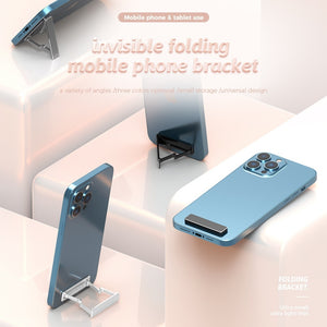 Aluminum Alloy Mobile Phone Bracket Foldable And Portable Back Sticker Mini