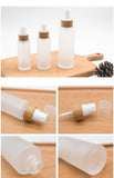 Small sample bottles of cosmetic bottles