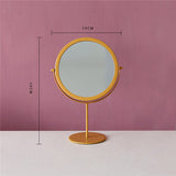 Metal single face mirror