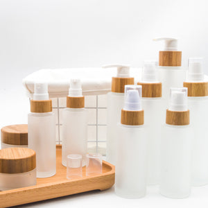 Small sample bottles of cosmetic bottles