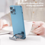 Aluminum Alloy Mobile Phone Bracket Foldable And Portable Back Sticker Mini