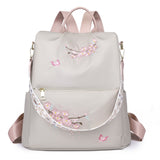 Women's Fashion Simple Ethnic Style Embroidery Casual Backpacks