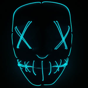 Halloween Led Glowing Full Face Mask