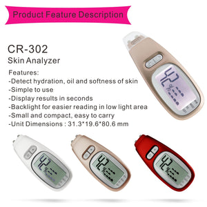 Skin Moisture Tester Face Skin Analyzer