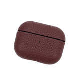 Portable Leather Litchi Pattern Bluetooth Earbuds Case