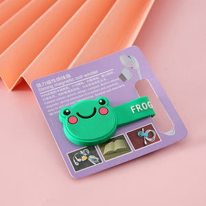 Cute Silicone Cartoon Magnetic Desktop Cable Organizer